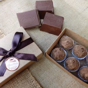 TRUFAS CLÁSSICAS CHOCOLATE MEIO AMARGO 6 UNIDADES LELECOOK