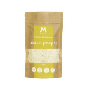 TAPIOCA TEMPERADA LEMON PEPPER 300G – MEU MIX