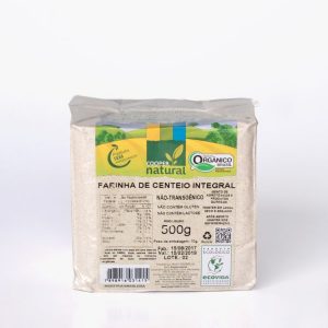 FARINHA ORGÂNICA DE CENTEIO INTEGRAL 500G – COOPERNATURAL