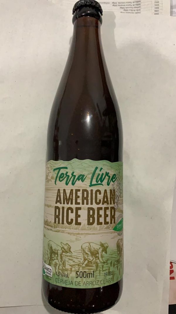 cerveja orgânica rice beer