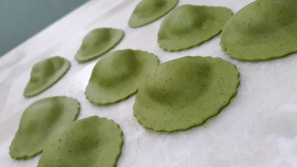 tortelli de zuca artesanal delicioso