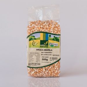 MILHO ORGÂNICO PIPOCA AMARELA 500G – COOPERNATURAL