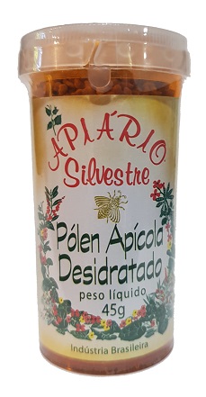 PÓLEN APÍCOLA DESIDRATADO 45G – APIÁRIO SILVESTRE