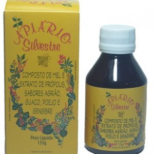 COMPOSTO DE MEL E EXTRATO DE PRÓPOLIS 135G – APIÁRIO SILVESTRE