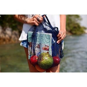 SEA BAG/BOLSA DE REDE DE PESCA RECICLADA – PAZ EM GAIA